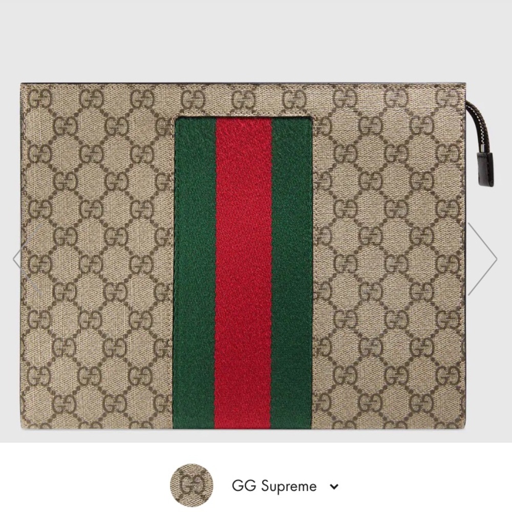 GG Supreme Web pouch
